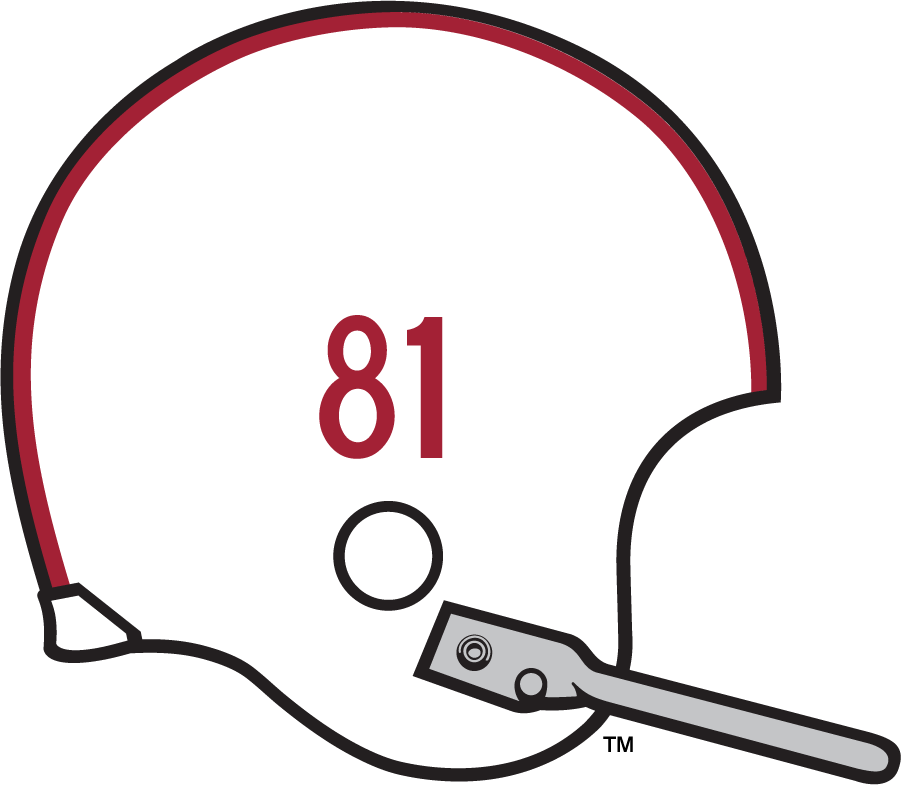 Oklahoma Sooners 1962-1965 Helmet Logo DIY iron on transfer (heat transfer)